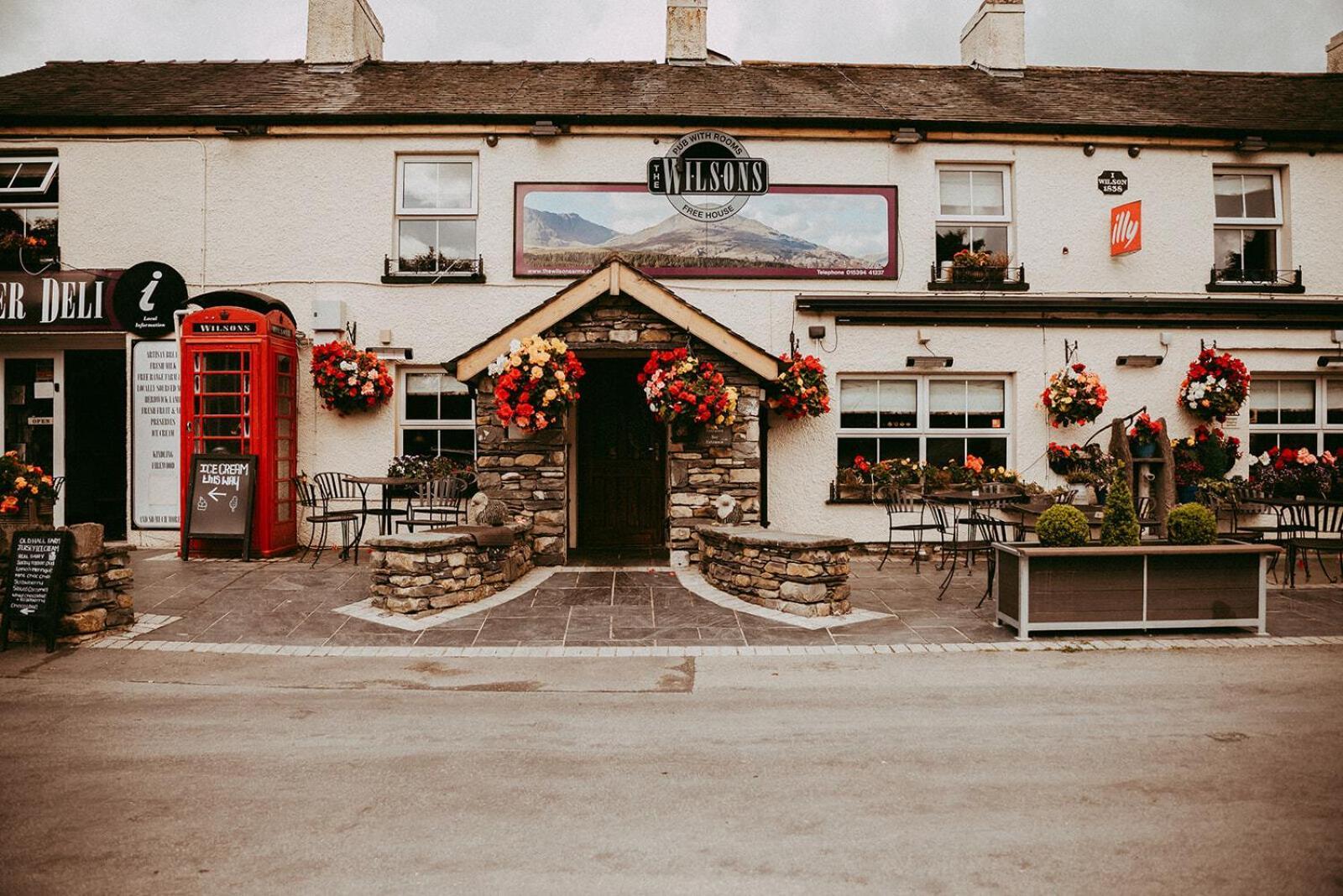 Bed and Breakfast The Wilson Arms Torver Esterno foto